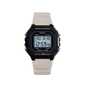 クラシックファッションメンズウォッチアウトドアスポーツパーソナライズされた電子時計スクエアデジタルディスプレイ電子時計 - Product Image 5