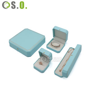 Caja de Plástico para Joyería al por Mayor Personalizada, Caja de Joyería de Piel Sintética de Lujo para Pulseras y Pendientes, Caja Magnética con Logotipo - Product Image 3