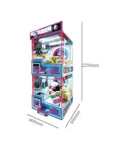 Modern Custom <b>Arcade</b> Entertainment Crane, <b>Claw</b> <b>Machine</b> Double-Layer <b>Arcade</b> Button Coin-Operated <b>Claw</b> <b>Machine</b> Toys and Gift Coins - Product Image 2