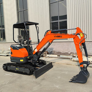 1 tonnellata Mini escavatore motore Kubota Mini scavatrice 2.5 tonnellate di grande capacità secchio cingolato tipo Trencher terreno macchina per la vendita - Product Image 5