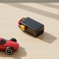 Batterie LiPo à semi-conducteurs 4S 1100mAh à décharge élevée 130C pour bateaux de course RC et applications de bateaux rapides sans balais