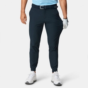 Pantalon de jogging de golf pour jeunes, coupe ajustée, léger, imperméable, anti-UV, avec revers extensibles, kaki, pour temps froid, grandes tailles - Product Image 4