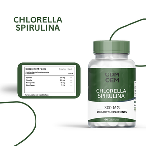 Espirulina Premium con Chlorella, 60 Cápsulas, Suplemento Orgánico de Superalimento Verde para Apoyo a la Desintoxicación y Equilibrio Energético Natural - Product Image 4