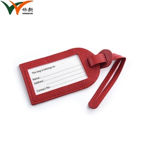 Etiqueta de Equipaje de Cuero PU de Lujo a la Moda, Etiqueta de Equipaje con Logotipo Personalizado, Regalo para Damas - Product Image 6