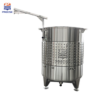 Réservoir de fermentation de vin à fourche à toit fermé 5000L nouvel état capacité 1000L à 50000L équipement de fermentation
