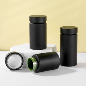 Barattoli in Plastica a Collo Largo 100ml 120ml 150ml Contenitore per <span class=keywords><strong>Medicinali</strong></span> per Animali con Coperchio a Vite - Product Image 1