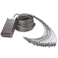 Câble Audio Jack professionnel 6.35mm 8 16 20 24 28 32 36 40 canaux Signal Audio serpent câble connecteur Xlr câble de prise