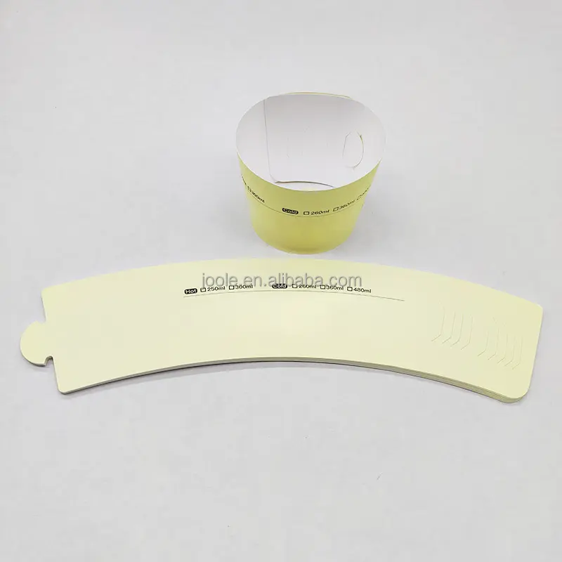Adjustable cup sleeve 6oz 8oz 10oz 12oz suitable for different size hot cup paper sleeve protector sleeve