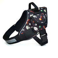 Songshan jouets nouveau antidéflagrant personnalisé fournitures pour animaux de compagnie tissu poinçonnage chien laisse Traction sangle de poitrine Pet Traction chien harnais