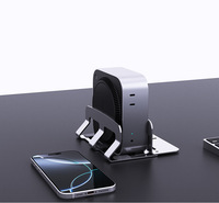 Laptopstandaard Verticale computerorganizer Eenvoudig ontwerp Verstelbare breedte Rechtopstaande ondersteuning Bureaubladverlenging Gemaakt in China Voorraad