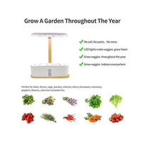Système de culture hydroponique Hantechn en gros, jardin d'herbes aromatiques d'intérieur complet, design contemporain écologique en plastique, Jiangsu