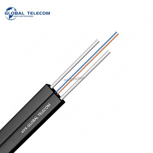 Cable de Fibra Óptica para Exteriores GJYXFCH de 1 y 2 Núcleos con 3 Hilos de Acero, G652D G657A1 G657A2 LSZH, Cable de Fibra Óptica FTTH - Product Image 2