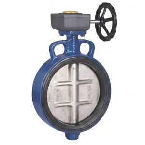 Válvula de Mariposa Industrial de Hierro Fundido con Disco de Acero Inoxidable SS304 CF8 y Asiento de EPDM, Válvula de Control de Flujo Accionada por Engranajes - Product Image 3