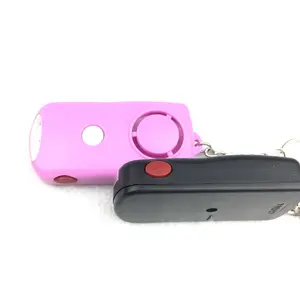 Factory Supply Self-Defense Personal Attack Alarm Person Emergency Safety Alarm Keychain With LED Lights Personal Security Alarm