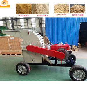 Móvel pequeno jardim árvore Log pulverizer picador de madeira dura serragem moinho triturador de esmagamento da máquina - Product Image 5