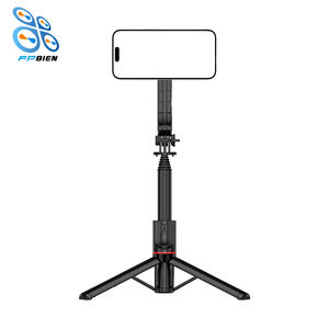 Высококачественный Штатив для смартфона, селфи-Палка с дистанционным Вращением 360 для видеоблоги, прямой трансляции, съемки на открытом воздухе - Product Image 4