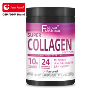 Hot Selling Private Label Collagen Powder Manufacturer 246g for Skin Hair Nails Joints Support Hydrolyzed <b>Protein</b> for Adult - Product Image 1