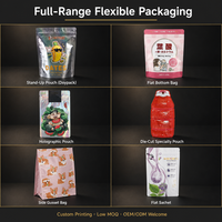 Sachets refermables pour aliments, sachets à fermeture éclair pour fruits secs, sachets auto-scellants en aluminium