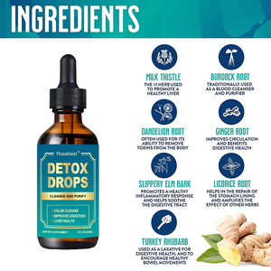 Rosebest Suplemen Formula Herbal Khusus Pembersih & Detoksifikasi Hati & Usus Cair untuk Menurunkan Berat Badan dan Meningkatkan Pencernaan - Product Image 2