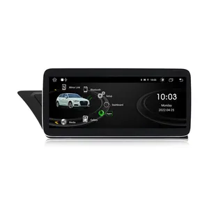安卓11 A4L Carplay立体声多媒体自显影，适用于奥迪A4L A4 A5 Q5 S5 2009-2017全球定位系统导航收音机汽车DVD