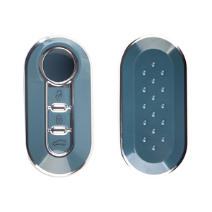 Couverture de porte-clés en TPU de haute qualité avec garniture en or pour accessoires de clé de couverture à distance de voiture <span class=keywords><strong>Fiat</strong></span> <span class=keywords><strong>500</strong></span> - Product Image 6