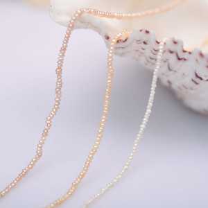 Cuentas Sueltas de Perlas de Agua Dulce Naturales WENCHI 1220, 1.8-2 mm, Luz Intensa, Partículas Pequeñas y Planas, 30 g, 35-37 cm, para Joyería DIY, Semi-Acabadas - Product Image 4