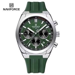 Montres de sport de plein air NAVIFORCE 8080 pour homme, chronographe, calendrier, lumineuses, étanches, montres-bracelets pour homme, Relojes - Product Image 3