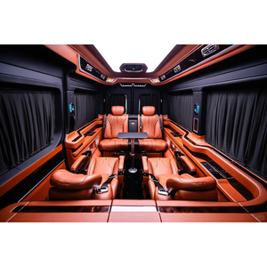 Actualización de Lujo para Interiores y Exteriores con Estilo Ejecutivo para Kit de Conversión de <span class=keywords><strong>Furgoneta</strong></span> Sprinter Vito, <span class=keywords><strong>Accesorios</strong></span> de Cuero y PVC - Product Image 4