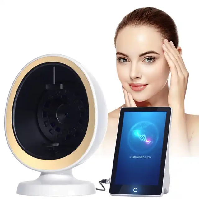 Professional Smart Beauty Mirror Commercial Use Facial Skin Analyzer Device EU/US Plug Analyzes Skin Problems