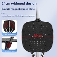 Givisen Canne-siège en alliage d'aluminium, bâton de trekking double usage, siège pliable, bâton de marche télescopique portable, chaise pour personnes âgées 86-96CM