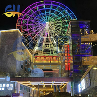 Inoubliable magique lunatique enchanteur rêveur ludique fantastique excitant coloré 40m grande roue à vendre