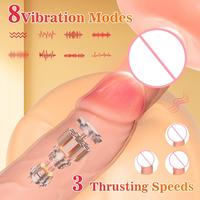 Prix usine jouets pour adultes gode vibrateur réaliste poussée vibrateur masseur pour femmes hommes et Couples fournisseur de jouets sexuels