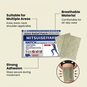 関節痛緩和パッチ　即効性のある筋肉関節痛緩和剤　和風漢方膏薬工場OEM - Product Image 5
