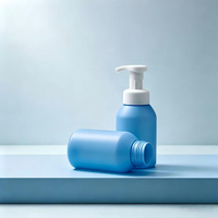 Botol Mousse Plastik PET Merk Haohong dari Pabrik Sumber, Botol Busa Shower Gel Tipe Tekan 500ml, Botol Kemasan Lotion Silk