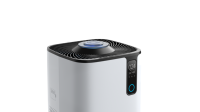 ANTOP HEPA Pembersih Udara Portabel Elektrik dengan WiFi, Operasi Senyap, Aromaterapi, Pelembap Udara, Colokan EU, Bahan Plastik