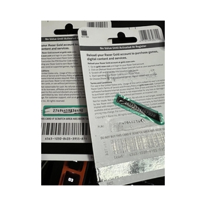 Valid <strong>Razer</strong> <strong>Gold</strong> Pin/ Rixty <strong>Gift</strong> <strong>Card</strong> 10-<strong>100</strong> USD -25USD Paper Plastic for Gaming Ties &amp; Accessories - Product Image 1