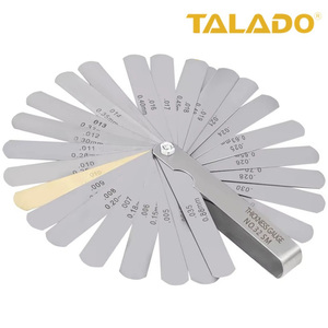 Meistverkaufter TALADO 32-teiliger Metrischer Fühlerlehrensatz aus Edelstahl zur Dickenmessung ODM Industriequalität - Product Image 4