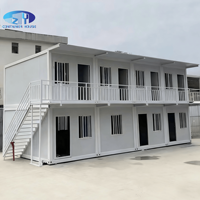 Maison conteneur de haute qualité, professionnelle, personnalisée, à construction rapide, résistante au vent, pour le personnel et les dortoirs, à montage rapide