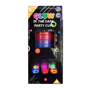 Conjunto Personalizado de 8 Copos que Brilham no Escuro de 12oz (350ml) Embalados em Caixa Colorida - Product Image 2