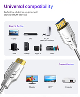 SIPU AOC HDTV 2.1 Glasfaserkabel 8K 4K 10M 20M 30M 50M 100M Hochgeschwindigkeits-Aktiv-Optisches Großhandels-Netzwerkkabel