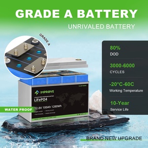 12V 24V 48V 300Ah 100Ah 120Ah 200Ah Lithium Ion Batteries for Solar Energy Off Grid Backup Boat Cells 12.8V100AH Leisure - Product Image 3