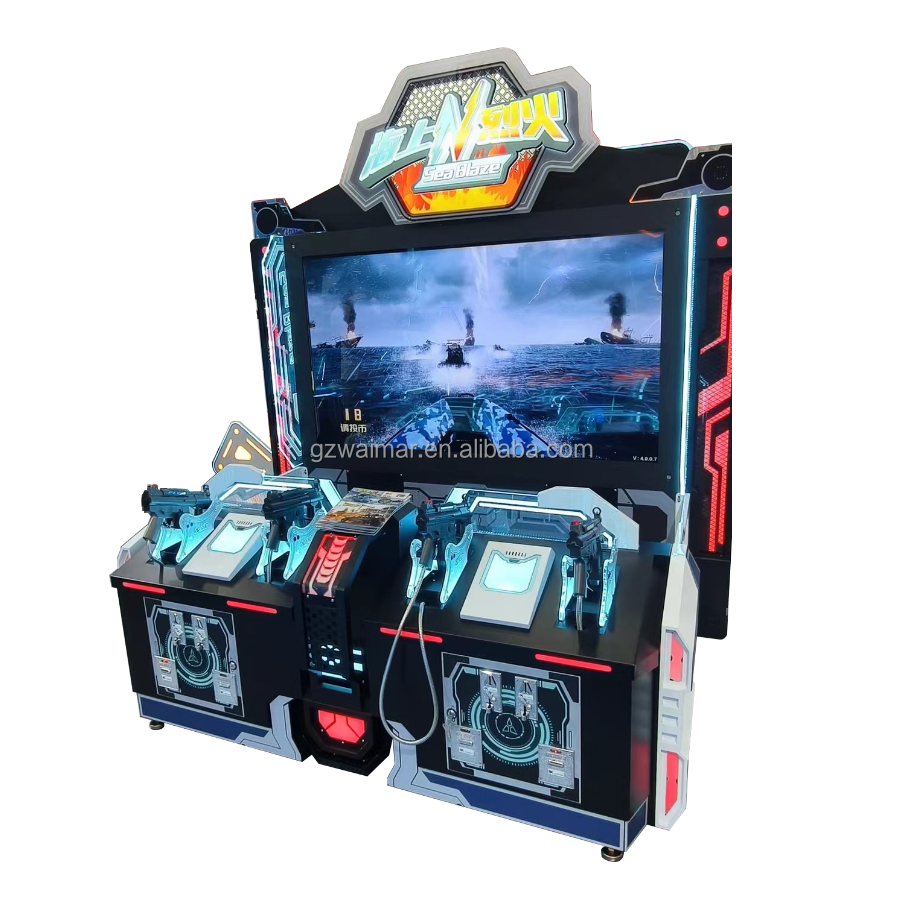 Высококачественная оптовая продажа Реалистичная Игра-стрелялка, передовые технологии, интерактивный геймплей, динамическая стрельба, игровой автомат