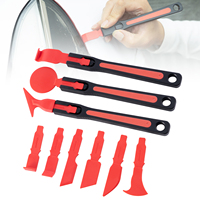 Kit de 7 raclettes et grattoirs pour film de voiture, application de vinyle automobile, directement de l'usine