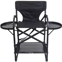 Chaise de maquillage Yicheng en alliage d'aluminium à deux côtés, pour salon, artiste, réalisateur, camping en plein air, en vente en gros