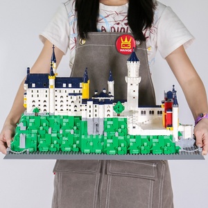 Serie <span class=keywords><strong>de</strong></span> Bloques <span class=keywords><strong>de</strong></span> Construcción del <span class=keywords><strong>Castillo</strong></span> <span class=keywords><strong>de</strong></span> Neuschwanstein, Monumento Mundial, para Mayoristas <span class=keywords><strong>de</strong></span> Juguetes <span class=keywords><strong>de</strong></span> Construcción, Regalos <span class=keywords><strong>de</strong></span> Recuerdo y Distribuidores OEM - Product Image 3