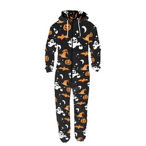 Encantador <span class=keywords><strong>Halloween</strong></span> fantasma diseños mono pijamas <span class=keywords><strong>para</strong></span> mujeres adulto Onesie pijamas Cosplay ropa de casa ropa de dormir mono <span class=keywords><strong>disfraz</strong></span> niñas - Product Image 3