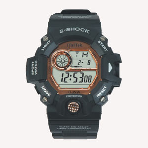 Orologio Digitale Sportivo di Lusso per <span class=keywords><strong>Uomo</strong></span> di Alta Qualità con Cinturino in Resina Originale e Funzione Cronometro - Product Image 4