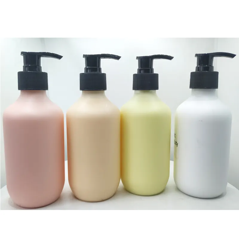 Body Lotion 4 pieces, customized personal label care nourishment gift set, moisturizing carrot + goat milk + lemon + papaya