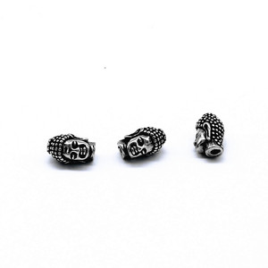 Yunnique – breloques tête de Bouddha de style Vintage, en acier inoxydable 316, accessoires de bijoux unisexes pour pendentifs à la mode - Product Image 5