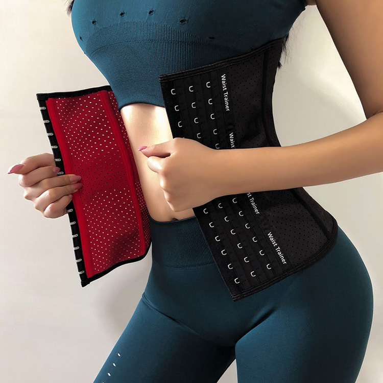 Wholesale Custom Private Label 9 Steel Bone Waist Cincher Plus Size Corset Breathable Latex Waist Trainer Shaper